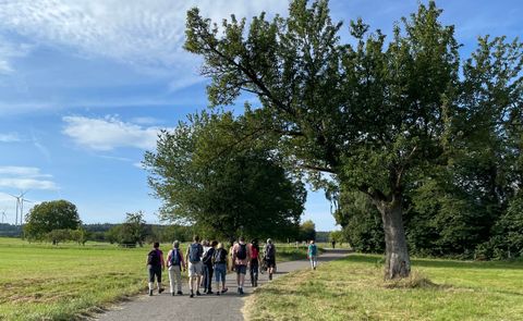Bürger*innen bei Straubenhardt läuft