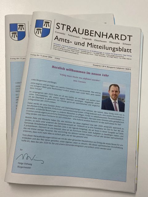 Ab sofort wird ausschließlich auf nachhaltigem Papier gedruckt.