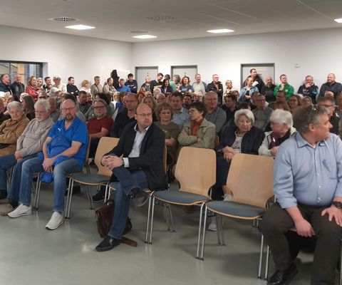 Rund 150 Interessierte haben am vergangenen Montag die Informationsveranstaltung in Conweiler besucht