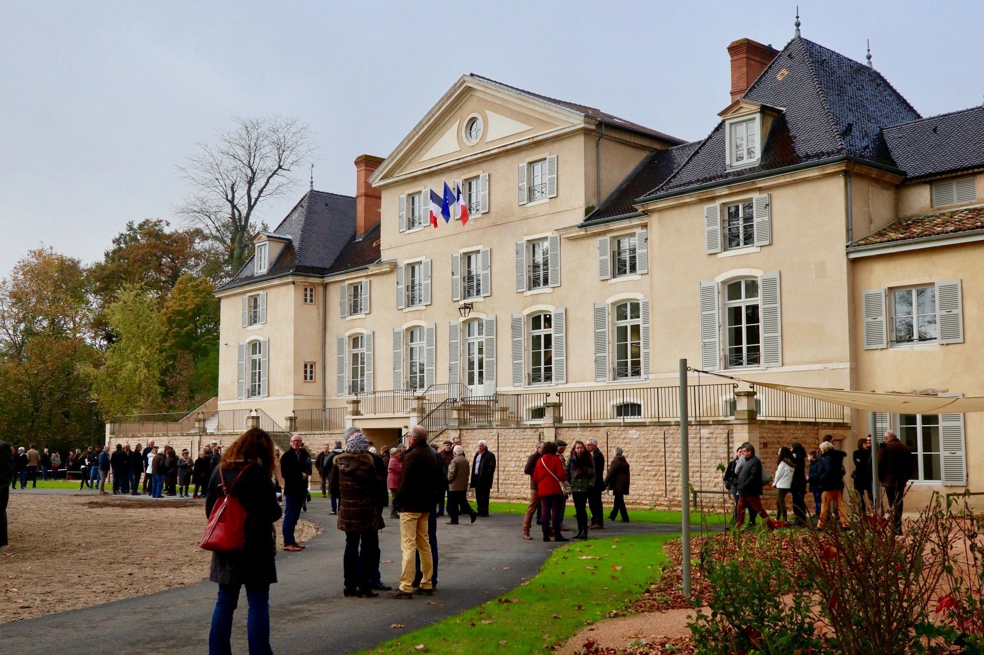 Das Schloss in unserer Partnergemeinde La Veyle.
