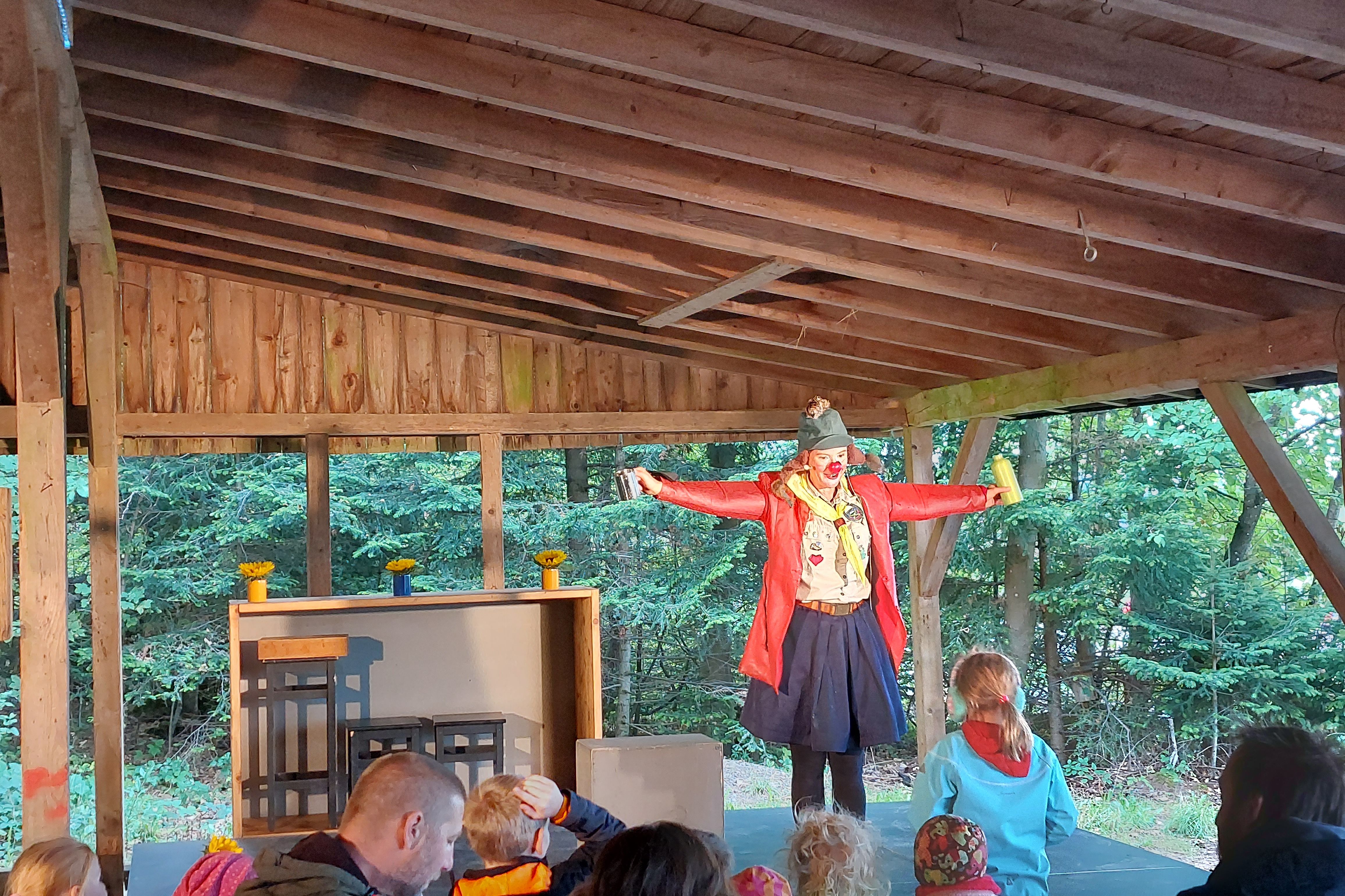 Am Nachmittag des „Horizonte“-Familientheatertags kommen vor allem Kinder auf ihre Kosten.