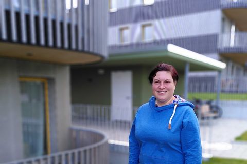 Die neue Sozialarbeiterin Christiane Djuranec. Foto: Hoffnungshäuser Stiftung
