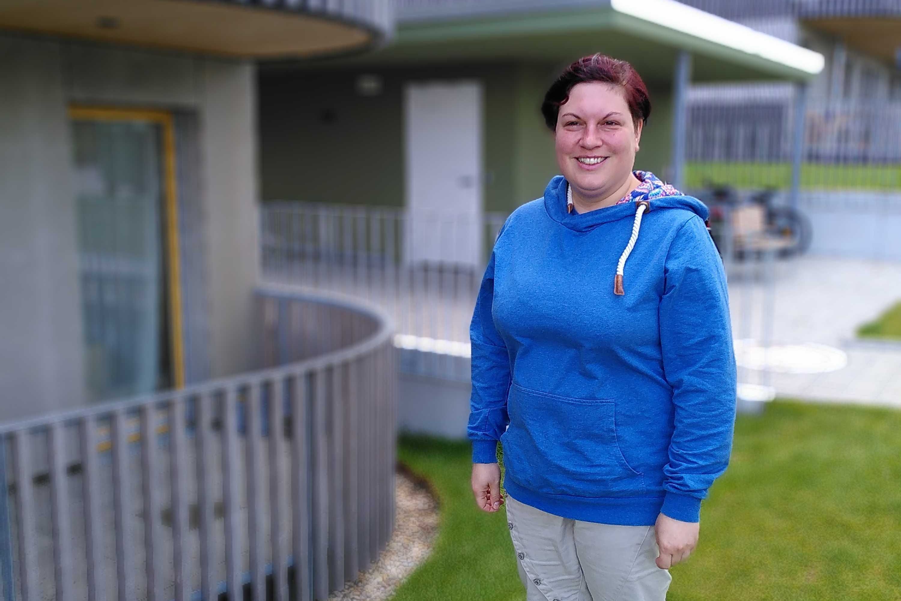 Die neue Sozialarbeiterin Christiane Djuranec. Foto: Hoffnungshäuser Stiftung