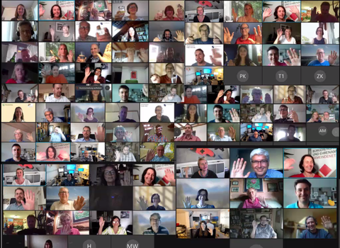 So sieht die Collage aus allen bisherigen Veranstaltungen aus – vielen Dank an alle Beteiligte! Screenshot: Gemeinde