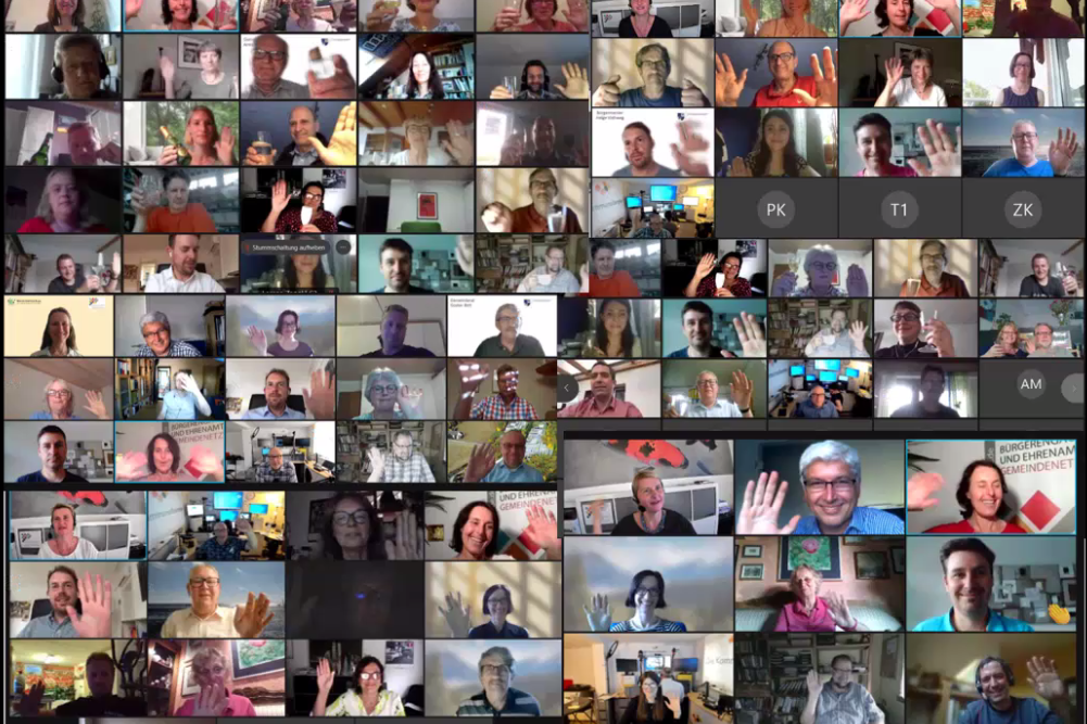 So sieht die Collage aus allen bisherigen Veranstaltungen aus – vielen Dank an alle Beteiligte! Screenshot: Gemeinde