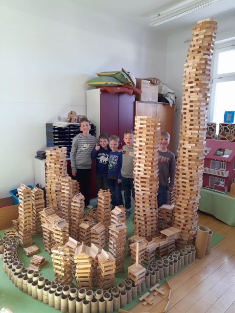 Großen Spaß hatten die Kinder in der Ferienbetreuung