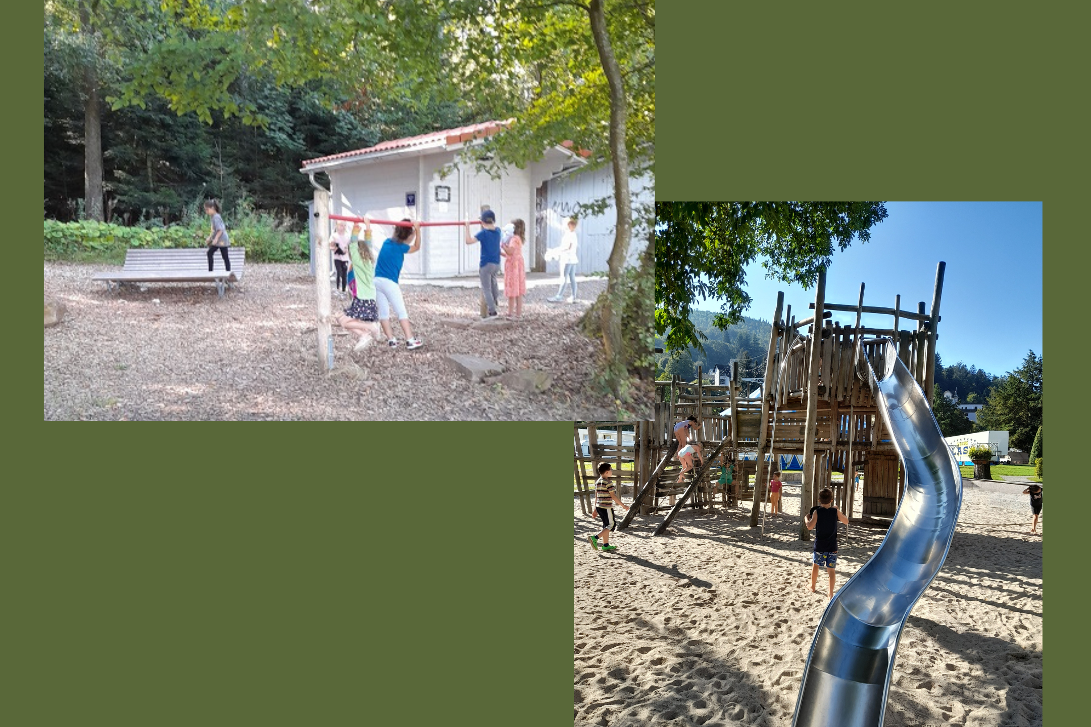 Die Kinder der Kernzeitbetreuung in Schwann hatten viel Spaß.