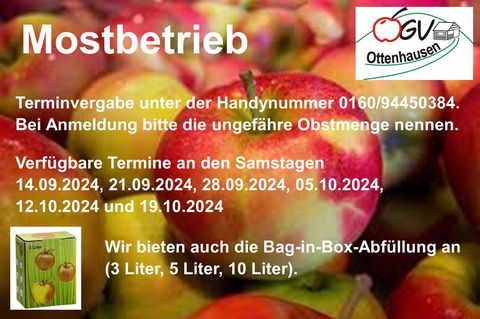 Flyer Mostbetrieb