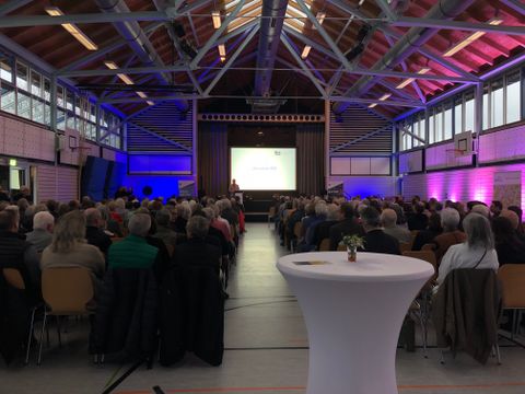 2023 hat der Jahresauftakt in Feldrennach stattgefunden, dieses Jahr feiern wir in der Straubenhardthalle
