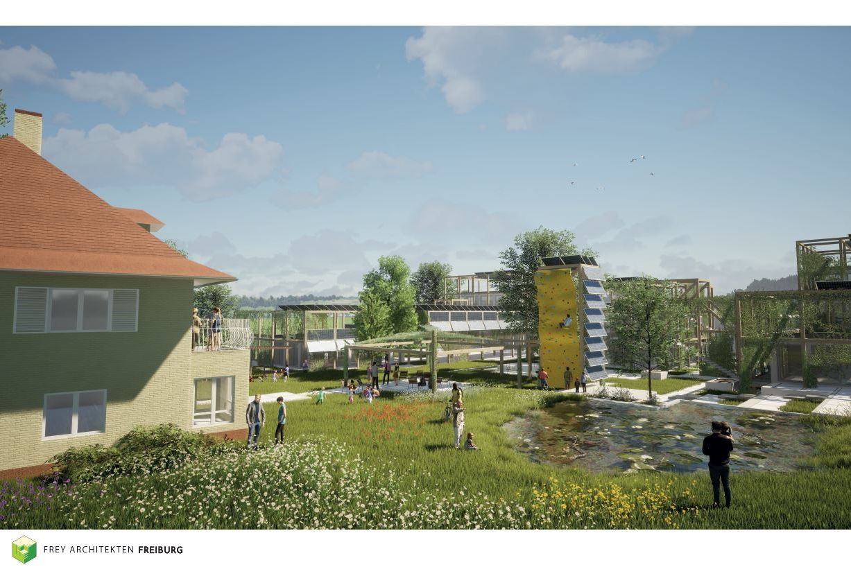 Visualisierung des Architekten Wolfgang Frey