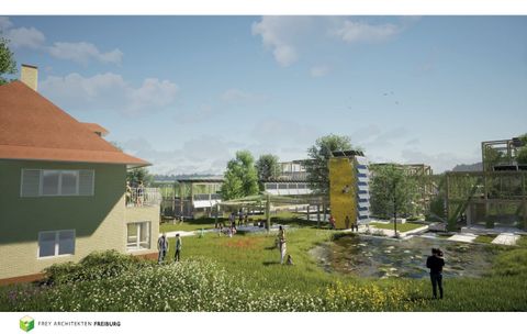 Visualisierung des Architekten Wolfgang Frey