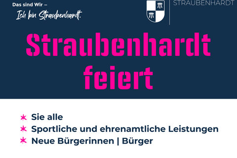 Straubenhardt feiert am 21. März in der Straubenhardthalle