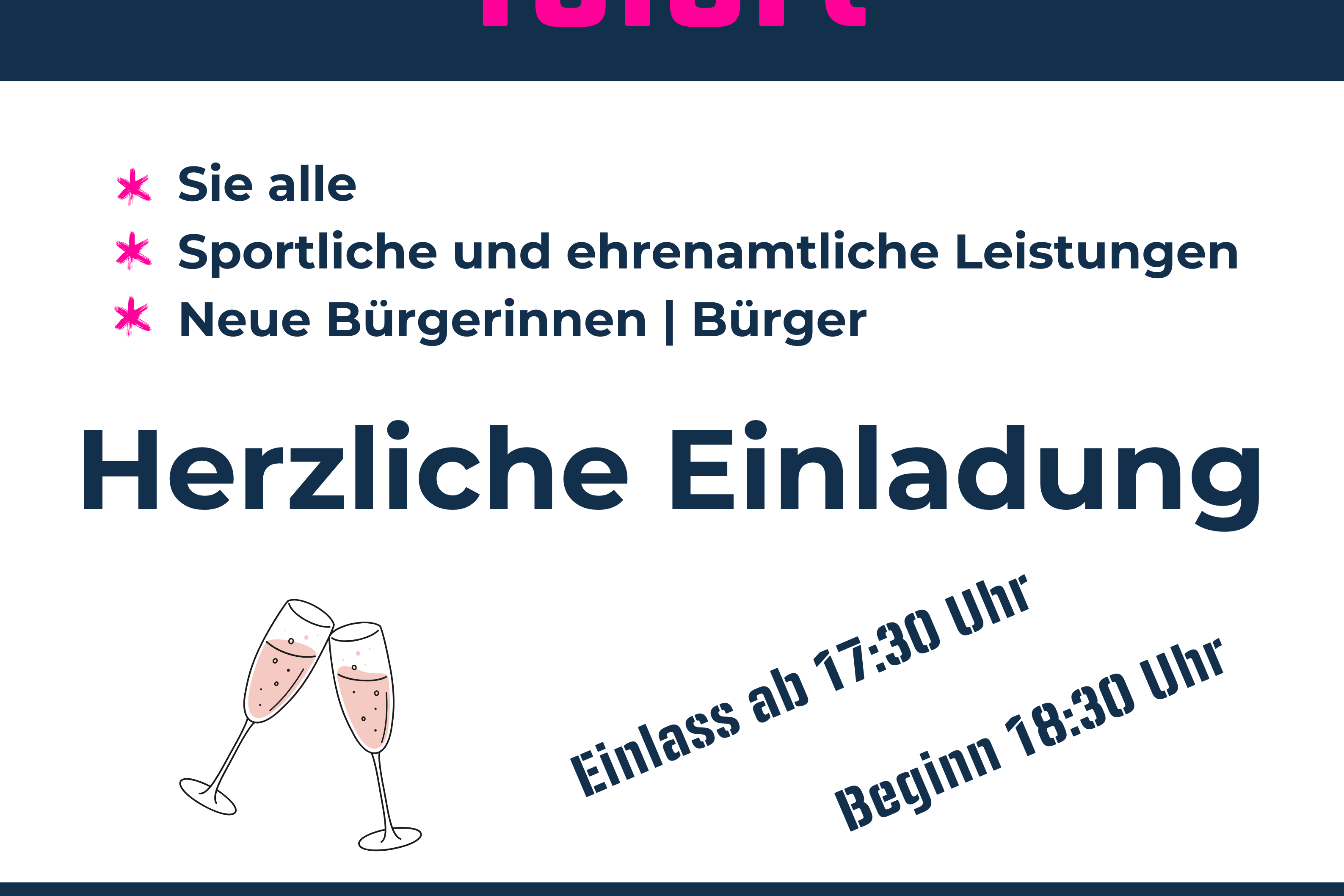 Plakat "Straubenhardt feiert"