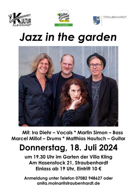 Plakat Jazz in the garden