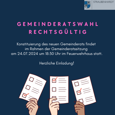 Amtliche Wahlprüfung abgeschlossen