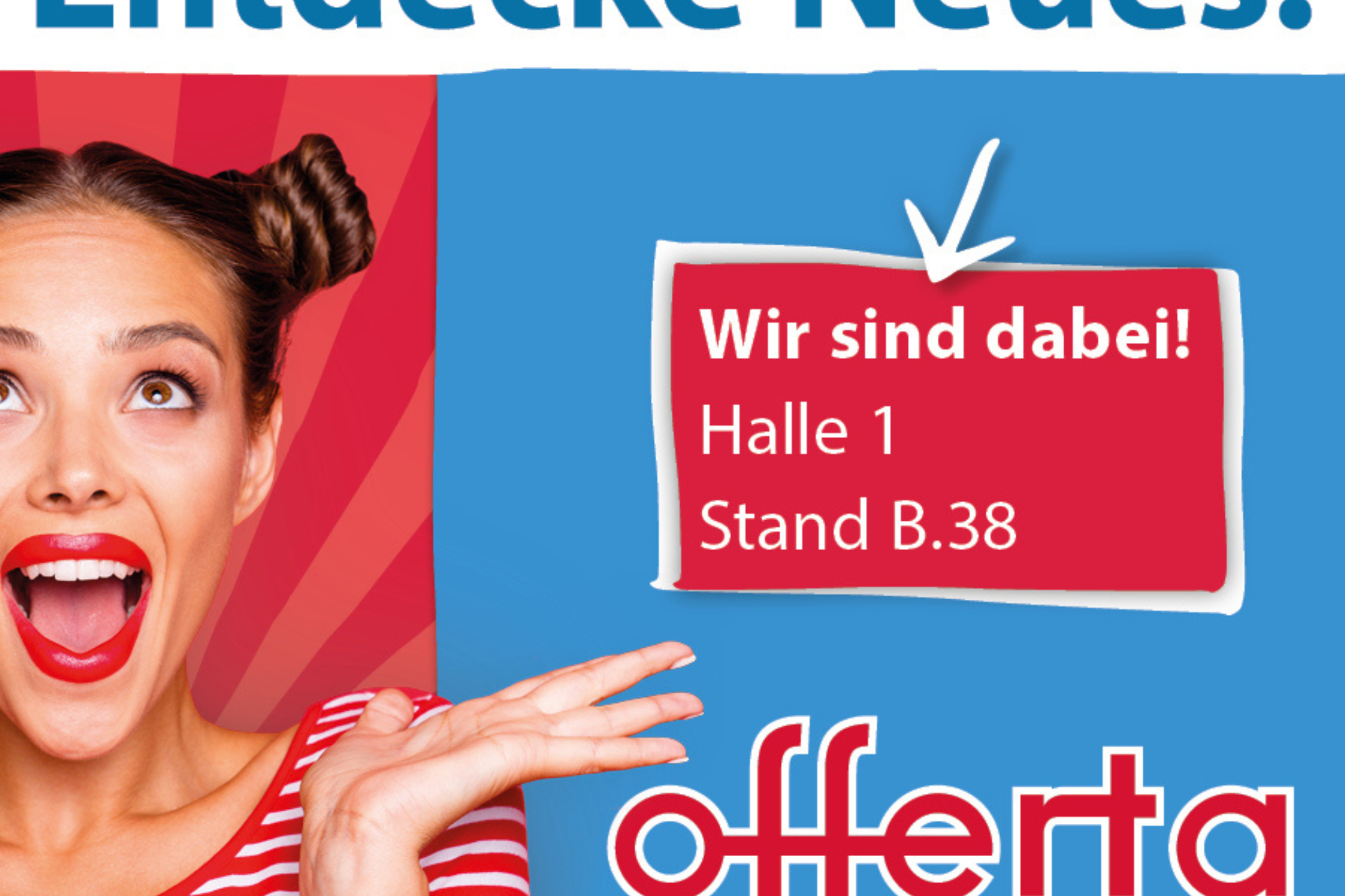 Offerta in Karlsruhe vom 28. Oktober bis 5. November - Stand von Albtal Plus in Halle 1, Stand B38