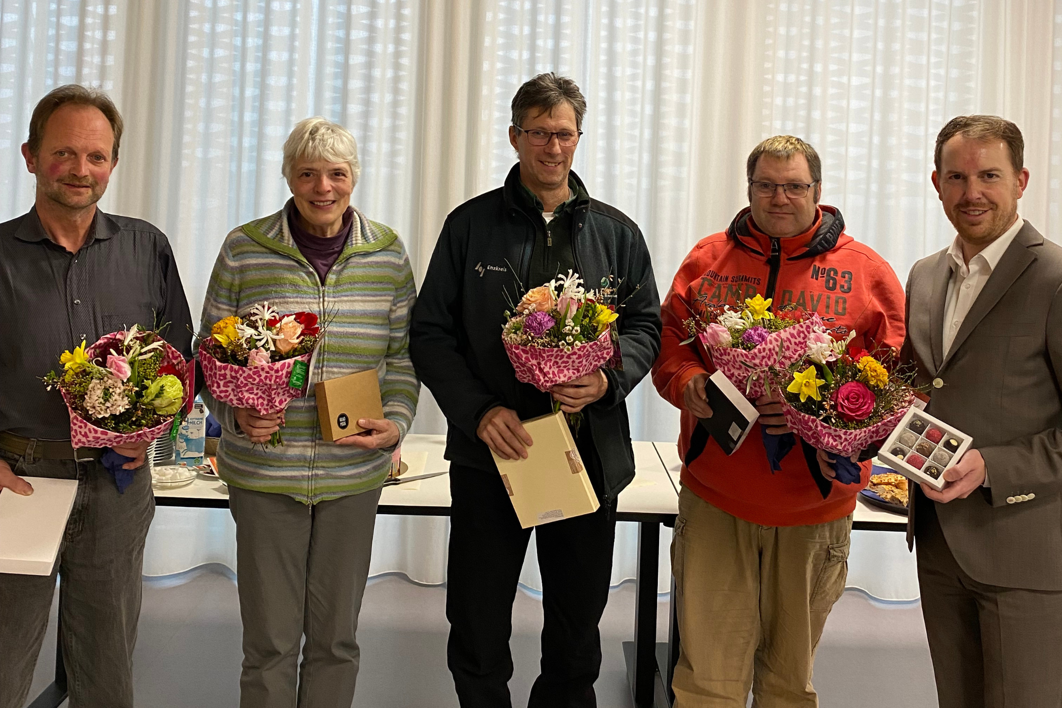 DIe Jubilare aus dem Jahr 2023.