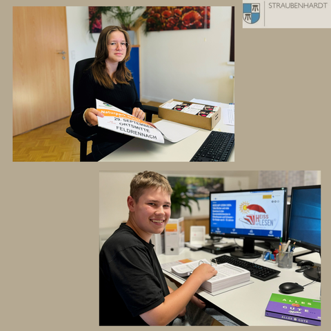 Roman Auerswald & Fabienne Ermisch schnuppern ins Berufsleben 