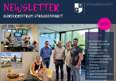 Unsere Führungskräfte erhielten spannende Einblicke in das neue Bürokonzept des Landratsamts Rems-Murr-Kreis in Waiblingen.
