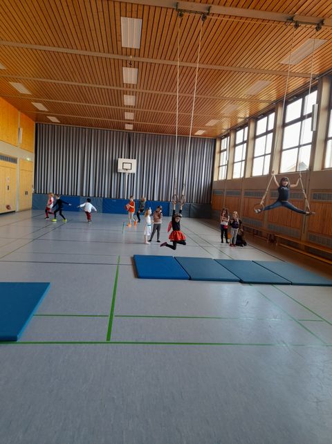 Spiel und Spaß bei der Ferienbetreuung in Schwann