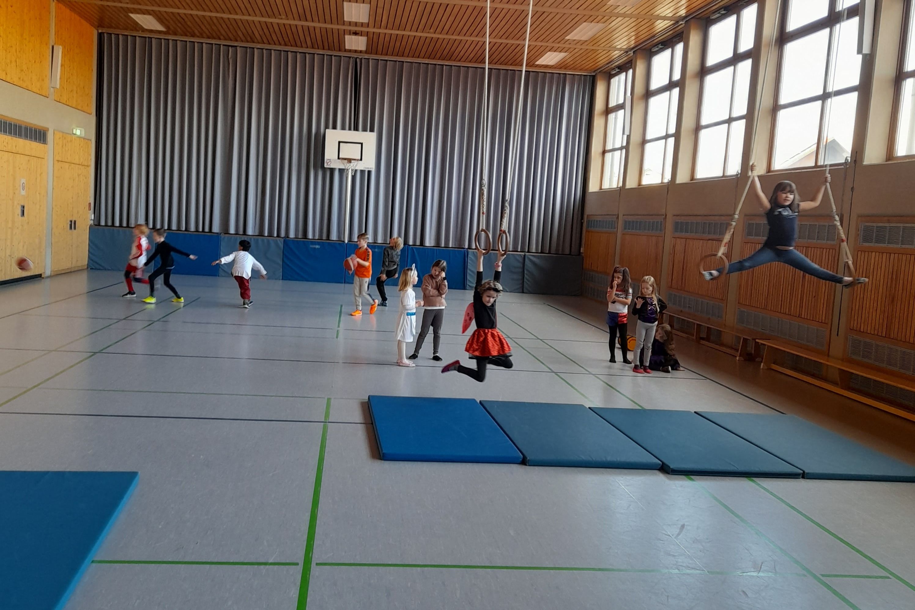 Spiel und Spaß bei der Ferienbetreuung in Schwann