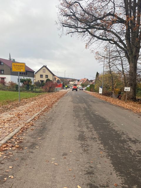 Ausbau der Kernstraße/ L 339 in Schwann ab Mittwoch, 29.11. wieder befahrbar.