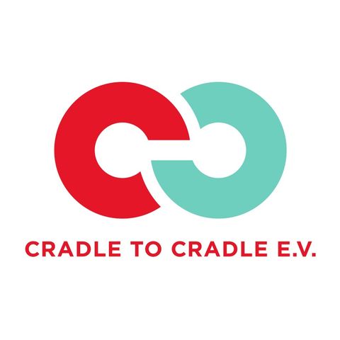 Das Cradle-to-Cradle-Logo des gleichnamigen Vereins in Berlin.