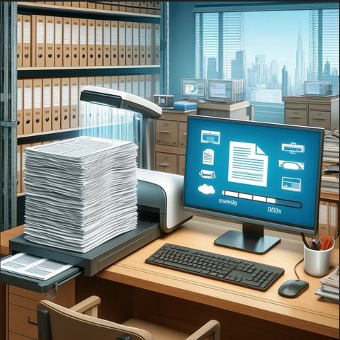 Der Weg zu einer papierlosen Verwaltung.