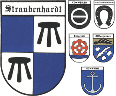 Das Wappen von Straubenhardt