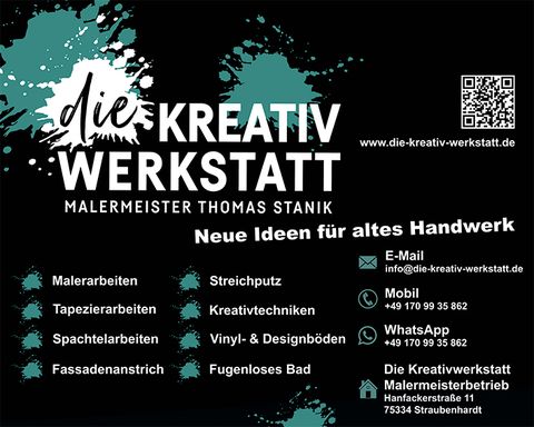 Die Kreativwerkstatt Malerbetrieb